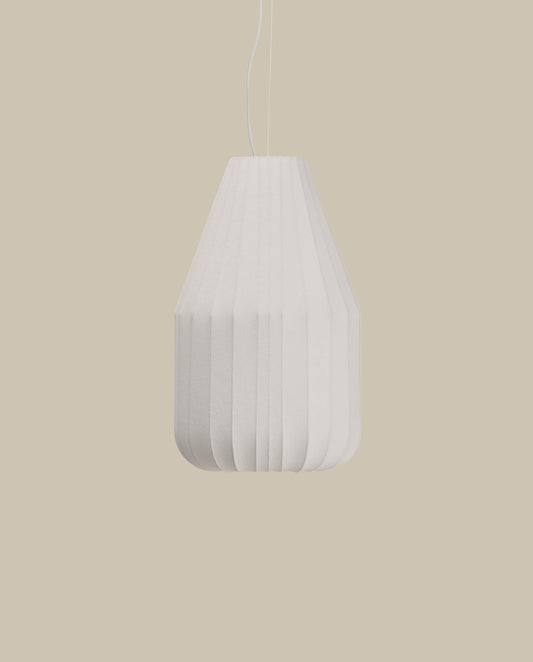 Somar plafonska lampa izrađena od sintetičkih vlakana i čeličnih šipki Ø30 cm