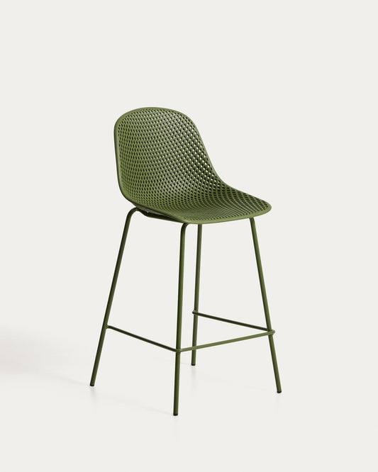 Stools for outdoor use Quinby green 65 cm