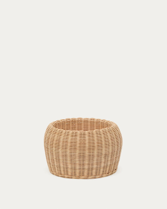Rattan vase 19cm