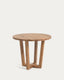 Nahla round table made of solid acacia wood with a natural finish Ø 90 cm