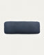 Neom cushion in blue, 24 x 72 cm