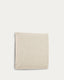 Tanit headboard with removable white linen cover for a bed up to 90 cm