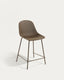 Quinby outdoor chair in beige, height 65 cm
