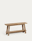 Safari bench made of solid recycled teak 100 cm