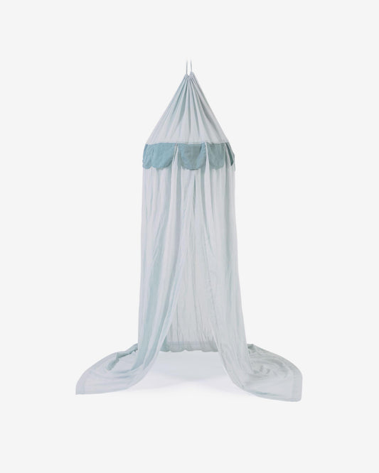 Carelene canopy made of 100% cotton for children in blue
