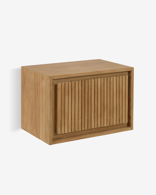 taciana toilet cabinet made of solid teak 60 x 40 cm