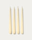 Talinen set of 4 white candles