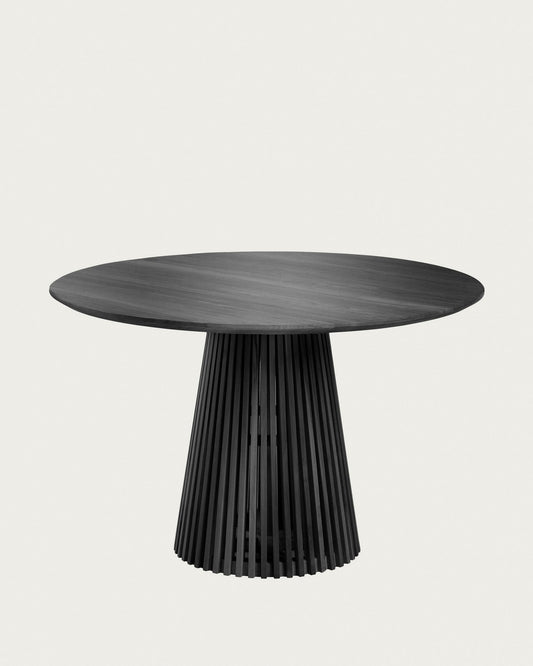 Jeanette Ø 120 cm crni sto