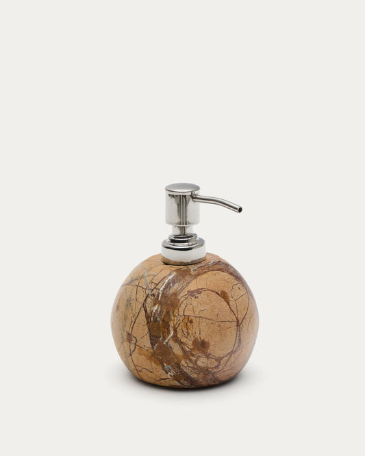 Spalsh beige marble soap dispenser