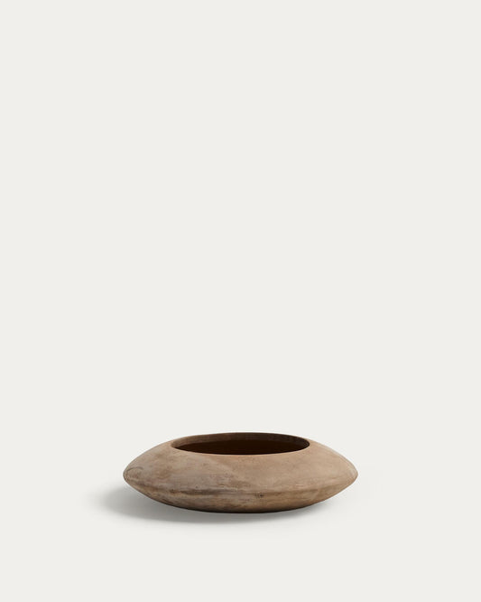 Rivor planter for terracotta with natural finish Ø 65cm