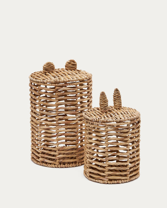 Venezia set of 2 children's baskets made of natural fibers 40cm / 50cm