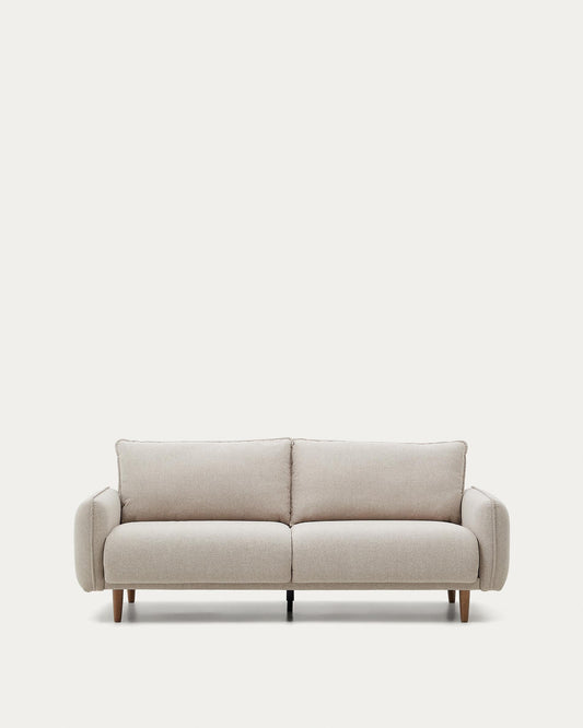 sofa Carlota sofa in beige, 213 cm FSC Mix Credit