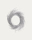 Bria luminous wreath in silver color Ø 60 cm