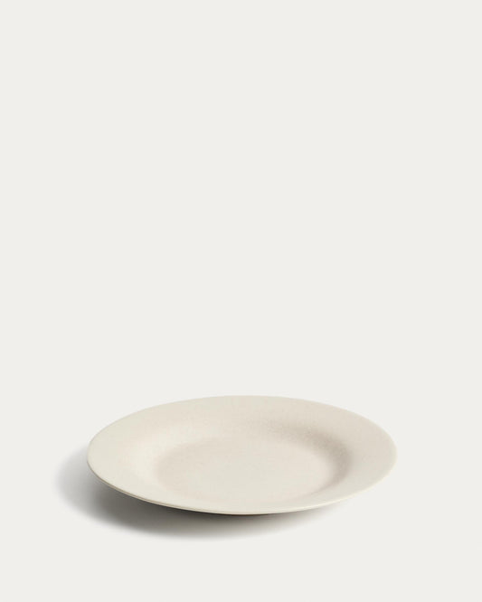 Tanjir za desert Sermin od keramike bež