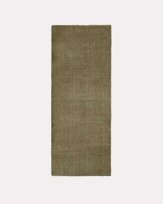 Empuries green carpet-runner 80 x 200cm