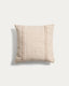 Cushion cover Drati 100% PET beige 45 x 45 cm
