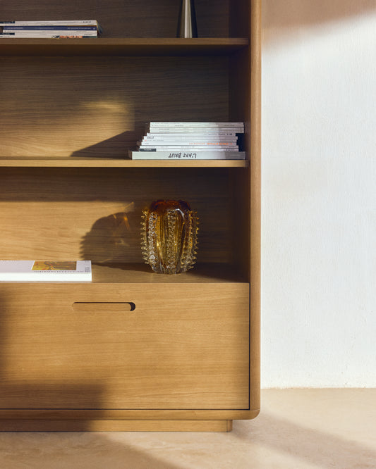 Vaza Nicora od narandžastog stakla 23 cm