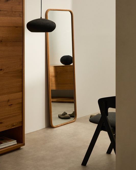 Milsa teak mirror 54 x 154 cm FSC 100%