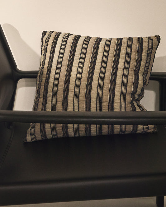 Isen 100% cotton pillowcase with multicolored embroidery 50 x 50 cm