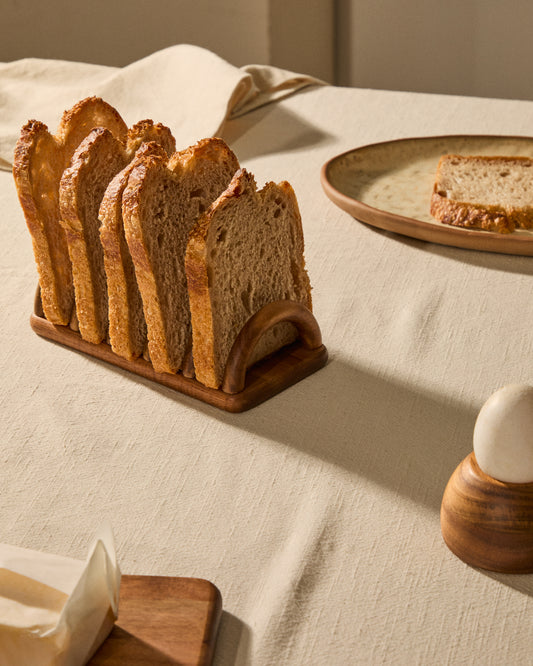 Nukha stalak za tost od FSC 100% bagremovog drveta