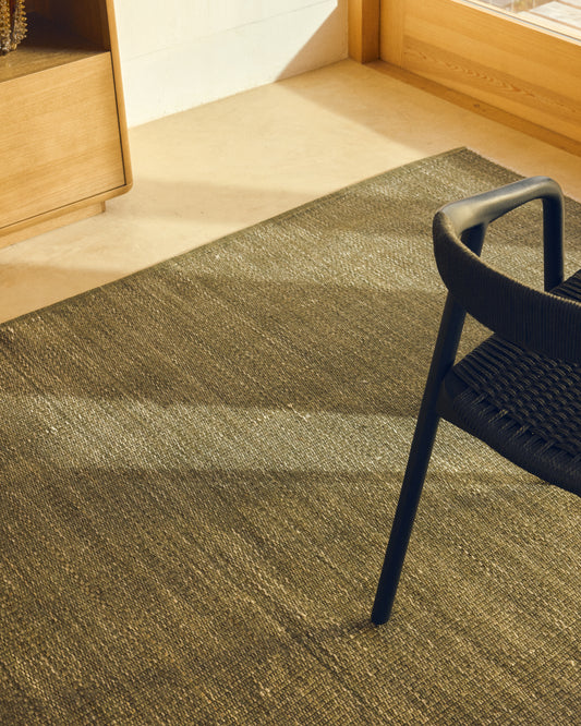 Tirla carpet made of 100% PET material, green, 200 x 300 cm