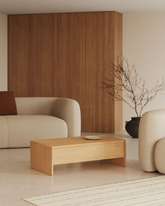 Abilen oak coffee table 110xx60 cm FSC 100%