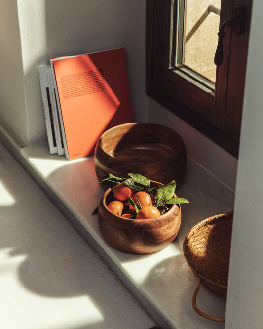 Velika činija Malor od drveta akacije