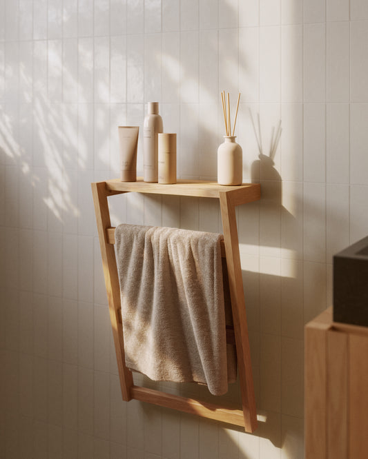 Wall-mounted towel rack Kuveni 40 x 63 cm