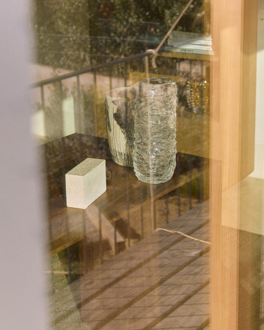 Vaza Vorma od providnog stakla 29,5 cm