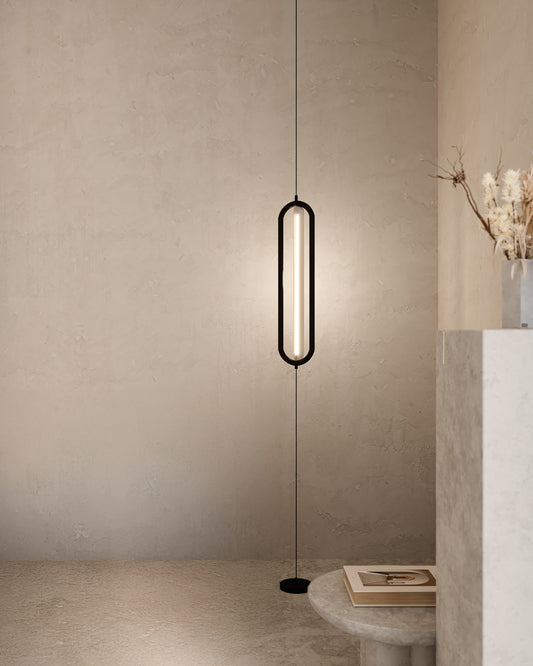 Bow black aluminum ceiling lamp Ø 16 cm