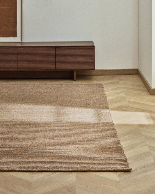 Ardelia carpet made of synthetic fibers, beige 200 x 300 cm