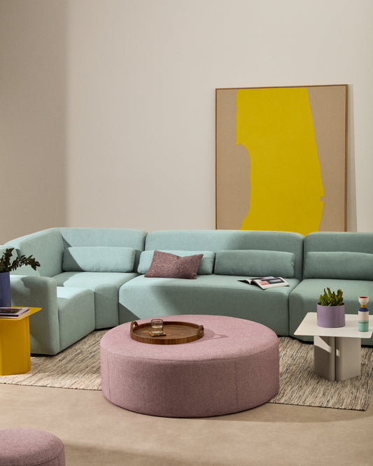 Kaeli purple foot cover Ø120cm