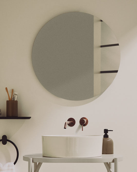 Donia round bathroom mirror Ø 60 cm