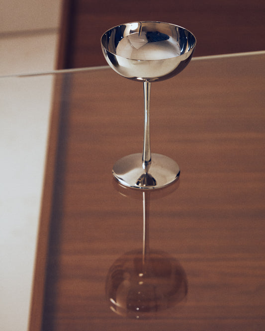 Nirella set of 2 stainless steel glasses