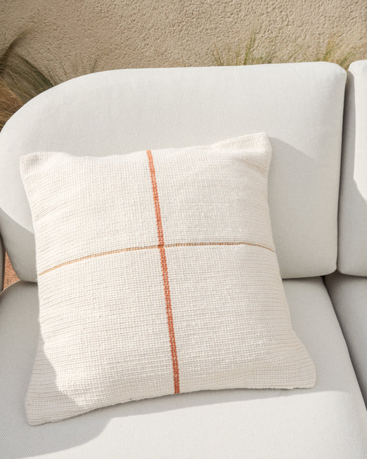 Cushion cover Atima 100% PET jacquard orange 45 x 45 cm
