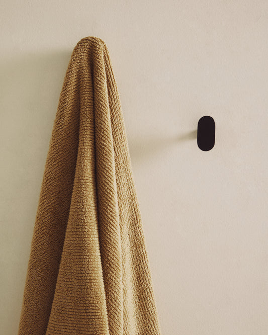 Arely set of 2 spoons in solid beech wood with black lacquer 6.5 cm / 10 cm