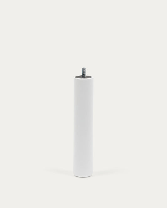 Ise mattress base made of solid beech wood with a white finish