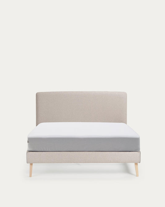 Dyla mattress cover 150 x 190 cm in beige color