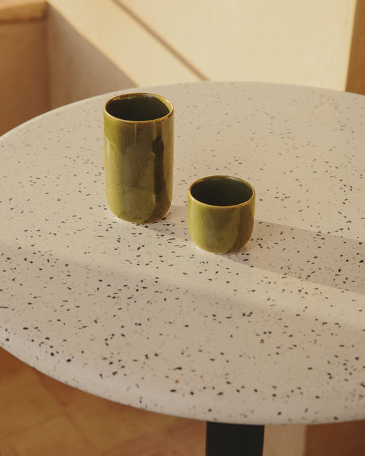 Šolja Uilo od keramike zelena