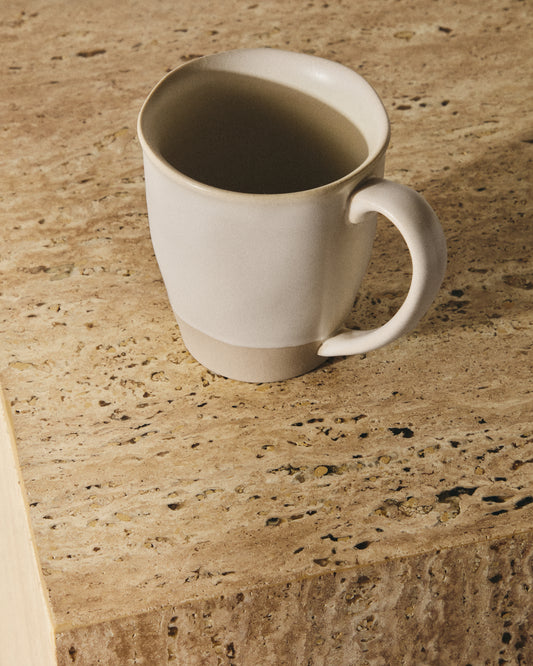 Beige Azir large ceramic mug