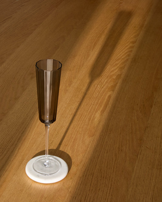 Čaša za penušavo vino Clarien od sivog stakla 18 cl