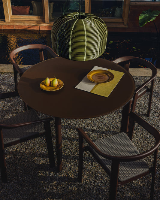 Tanjir za desert Selune od keramike žuta