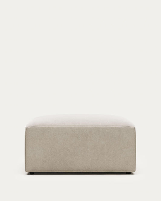 Block stool in beige color, 90 x 74 cm FSC Mix Credit