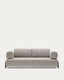 Compo sofa in beige-grey color, 232 cm