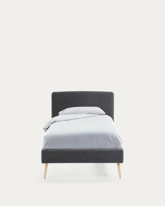 Dyla mattress cover 90 x 190 cm in black