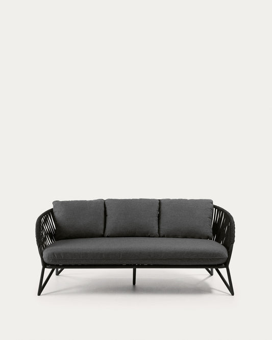 trosed Branzie sofa u crnom gajtanu, 180 cm