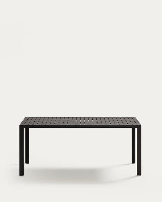 Culip aluminijumski spoljni sto u sivoj boji, 180 x 90 cm