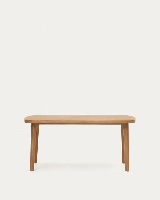 Maset 100% prikladan sto na otvorenom od punog drveta eukaliptusa, 170 x 90 cm, FSC