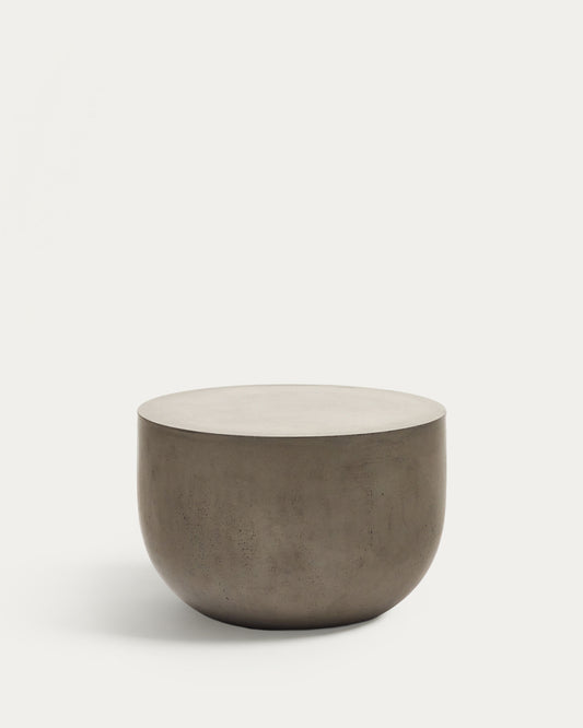 Garbet sto za kafu od cementa, Ø 60 cm
