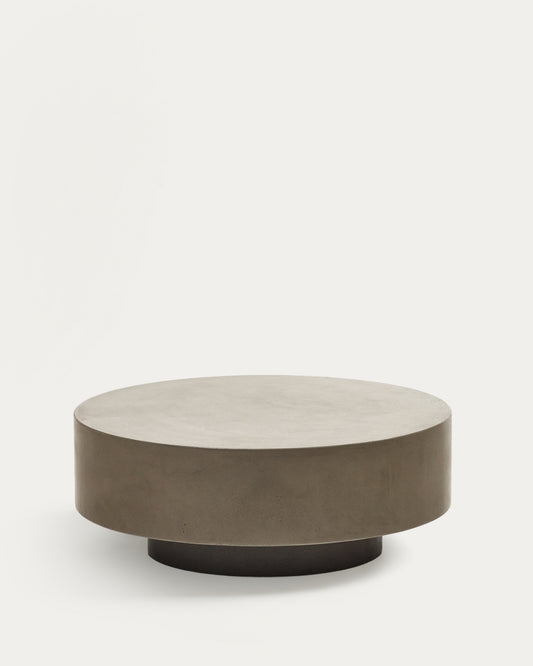 Garbet sto za kafu od cementa, Ø 80 cm